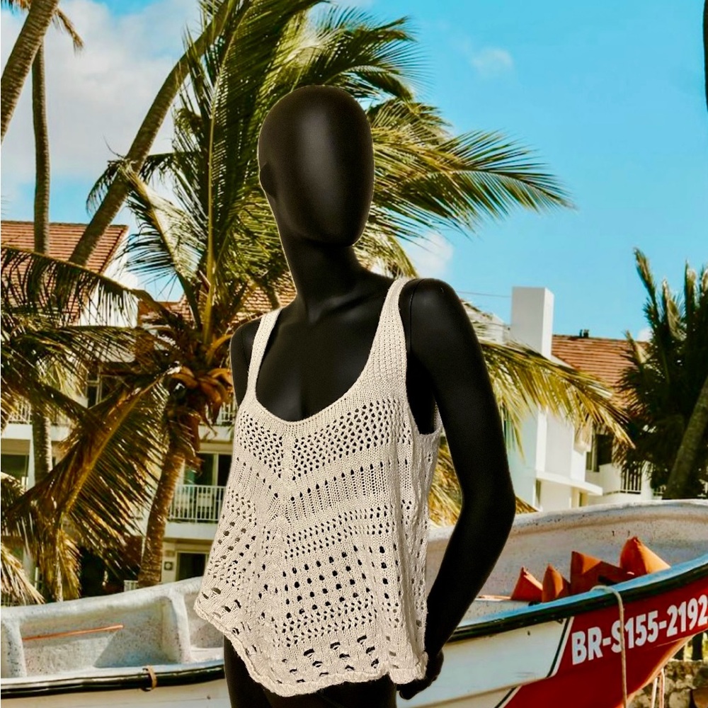 Bohemian Knitted Tank Top